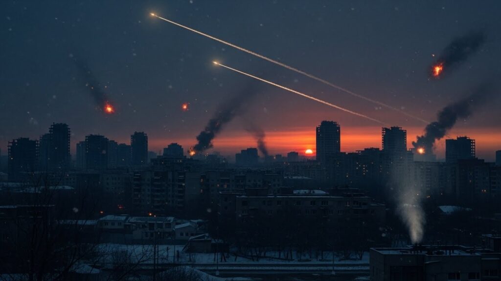 Guerre en Ukraine : Attaque Massive Russe et Coupures d&rsquo;Électricité