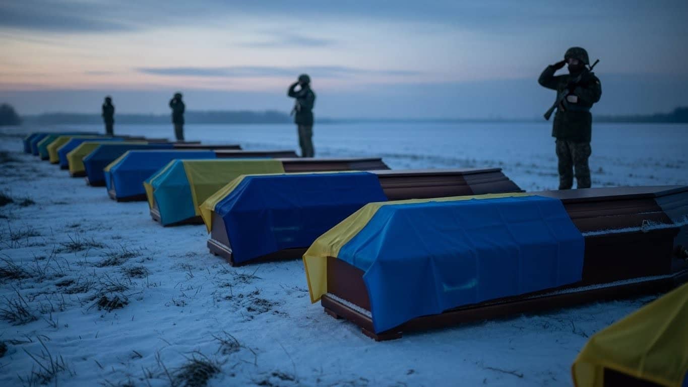 Découvrez les détails du dernier échange de dépouilles entre Russie et Ukraine : 1003 corps rendus à Kiev et 26 à Moscou. Un rare moment de coopération dans un conflit qui dure depuis près de quatre ans.