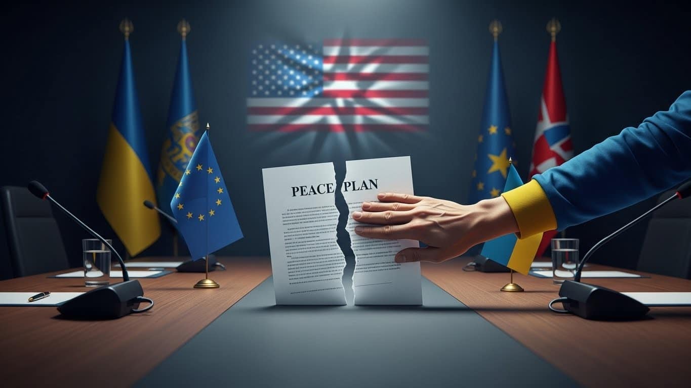 Kiev refuse catégoriquement tout compromis sur ses territoires. Paris confirme : pas de zone démilitarisée ni de concessions. Décryptage complet des négociations sous pression américaine en décembre 2025.