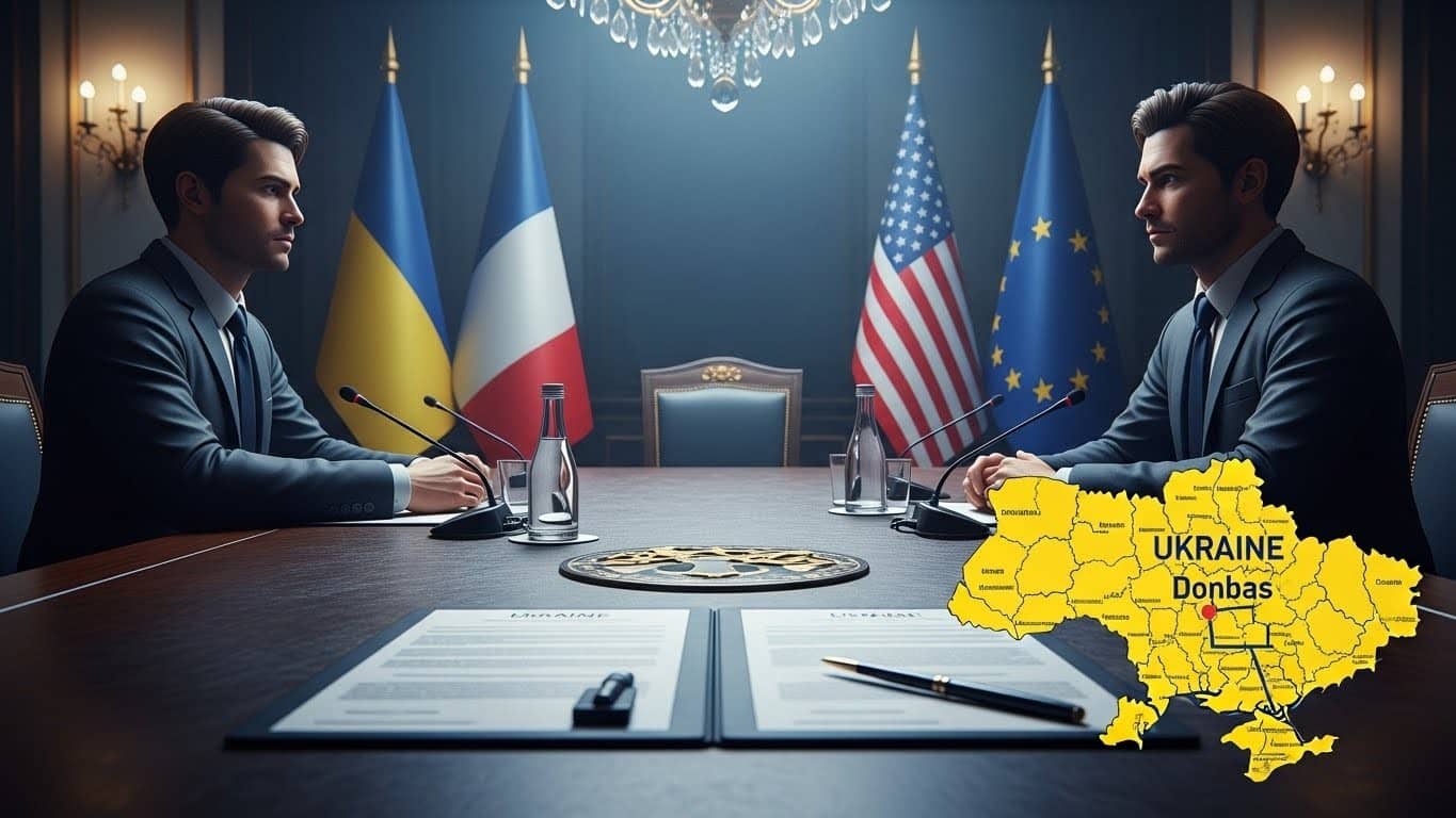La France insiste sur des garanties de sécurité robustes pour l'Ukraine avant toute négociation territoriale. Découvrez les avancées diplomatiques à Berlin et les enjeux d'un plan de paix controversé. (148 caractères)