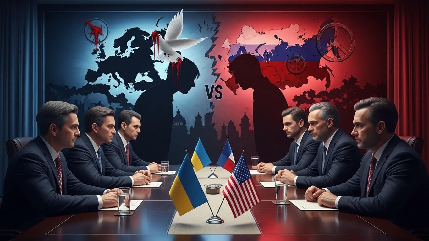 À la veille de la rencontre Zelensky-Trump en Floride, Moscou pointe l'Europe comme obstacle majeur à la paix en Ukraine. Analyse des tensions diplomatiques et des enjeux territoriaux cruciaux.