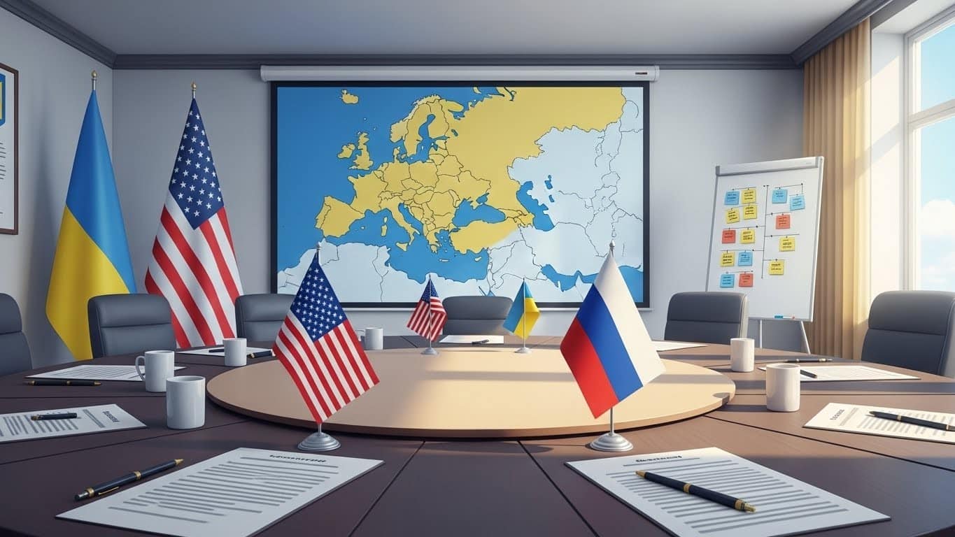 Volodymyr Zelensky détaille le plan américain en 20 points pour mettre fin à la guerre : gel du front, garanties de sécurité, Otan, élections... Décryptage des points clés et des blocages actuels.