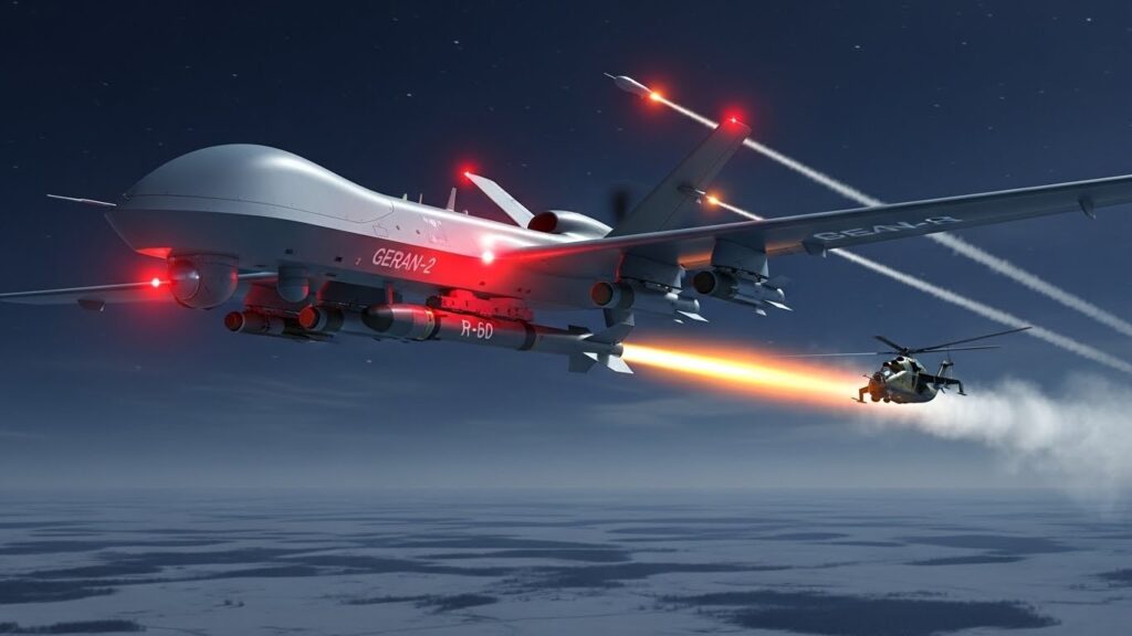Guerre en Ukraine : Les Drones Geran-2 Armés Menacent l&rsquo;Aviation