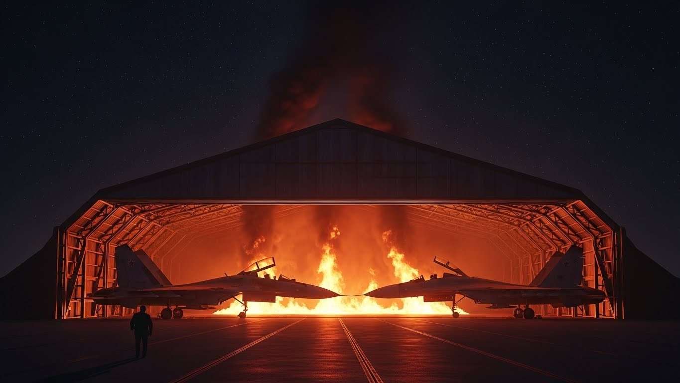 Kiev revendique une opération spectaculaire : deux chasseurs Su-30 et Su-27 sabotés en Russie. Découvrez les détails de cette mission secrète qui marque un tournant dans le conflit ukrainien.