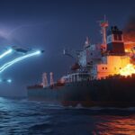 Guerre en Ukraine : Un Pétrolier Russe de la Flotte Fantôme Touché par Drone