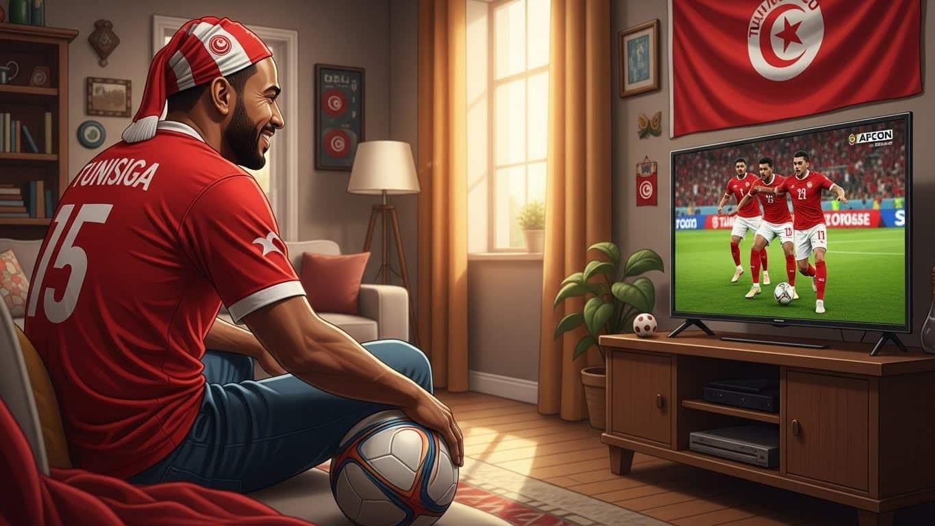 Découvrez Hakim Jemili, humoriste et fan inconditionnel de la Tunisie à la CAN 2025. Il partage son amour du foot, ses rêves brisés et comment les Aigles de Carthage l'aident à oublier le quotidien. Une interview touchante avant Tunisie-Tanzanie.