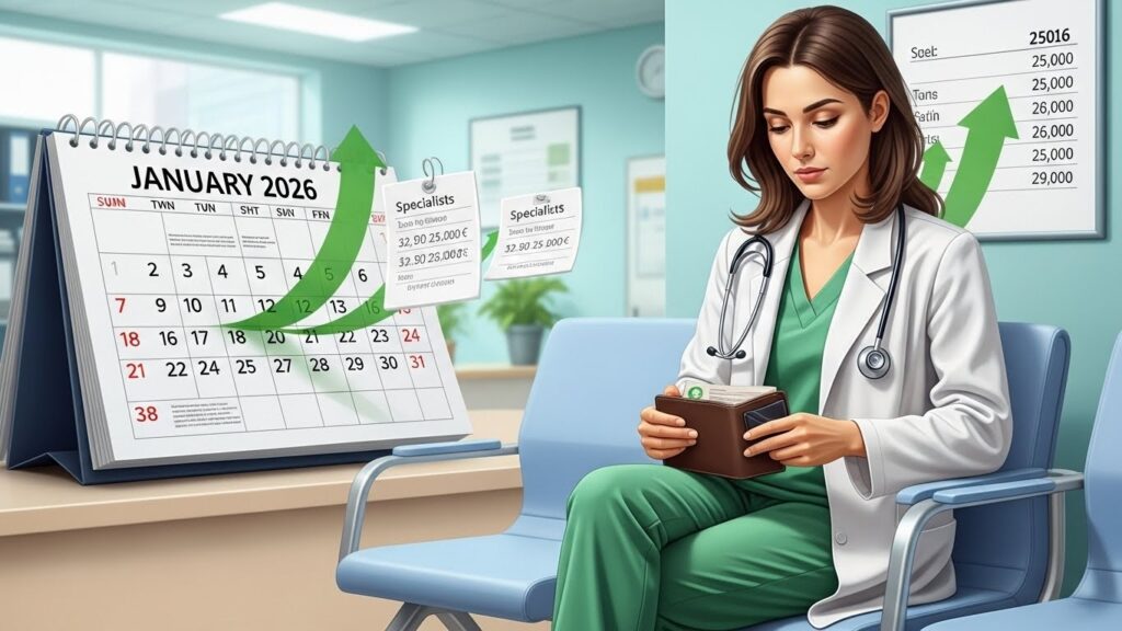 Hausse Tarifs Médecins 2026 : Ce Qui Change Chez Le Spécialiste