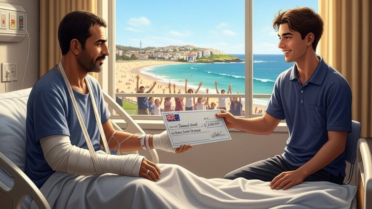 Héros de Bondi Beach : 2,5 Millions Offerts par la Toile