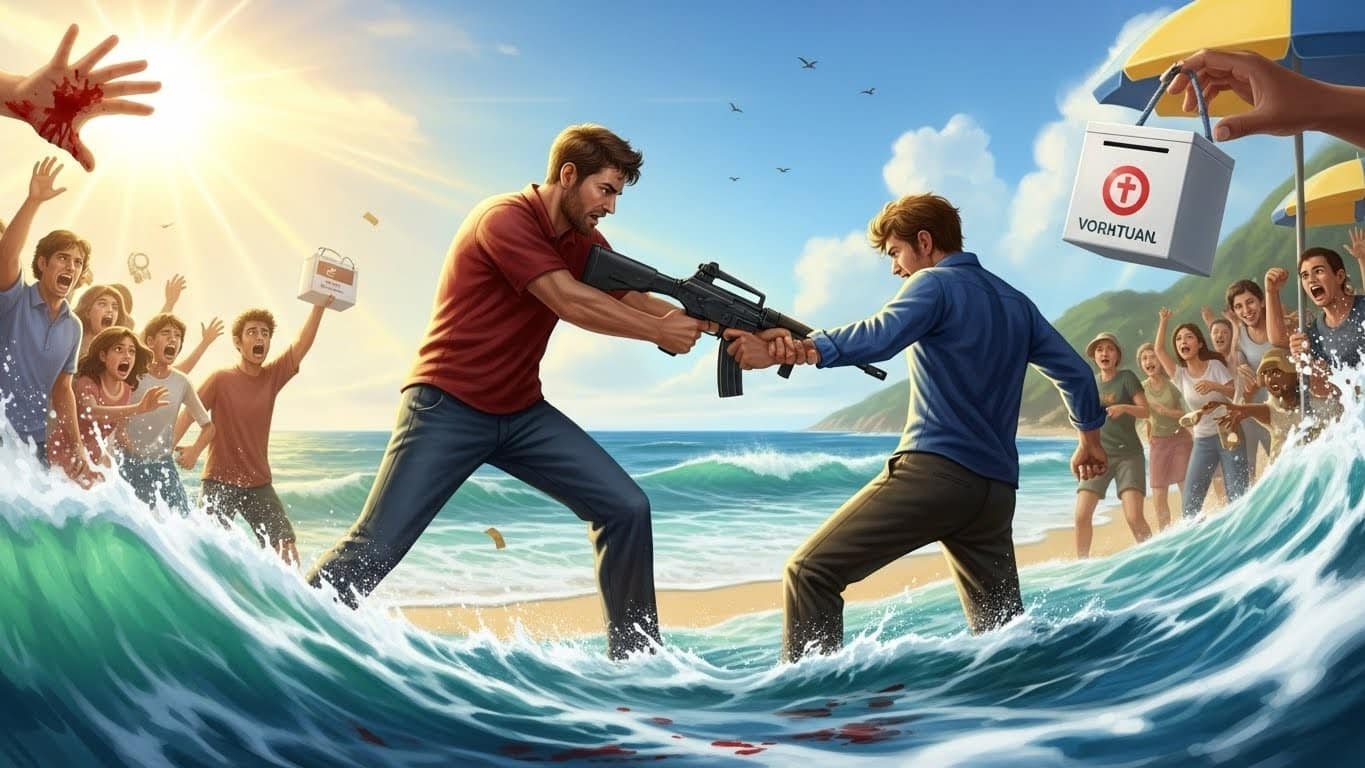 Découvrez l'histoire incroyable d'Ahmed, le civil qui a désarmé un terroriste lors de l'attentat à Sydney. Une cagnotte explose à plus d'1,4 million pour soutenir ce héros blessé.