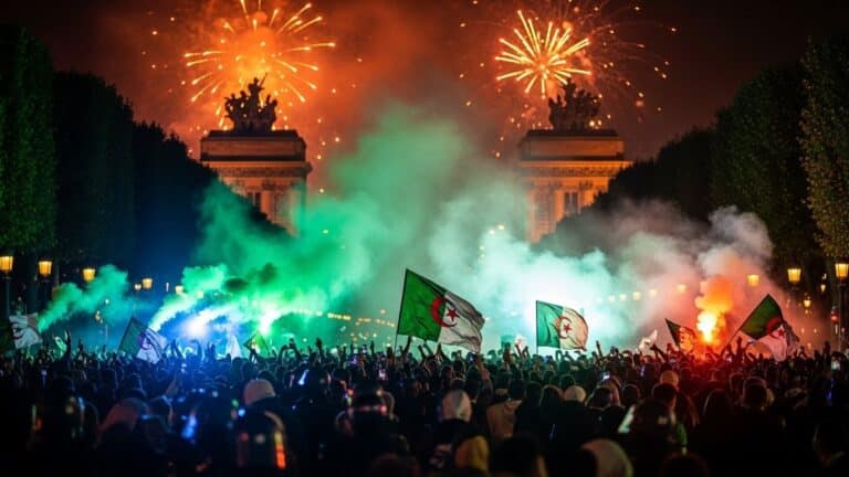 Heurts en France Après Victoire Algérie CAN 2025