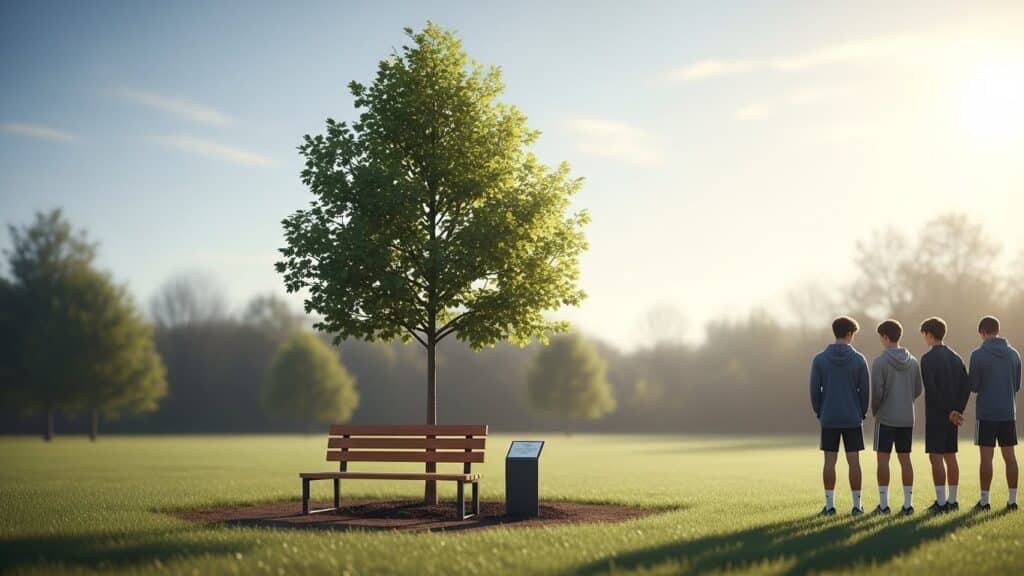 Hommage à Axel, 14 ans : Un Chêne Planté à Auterive