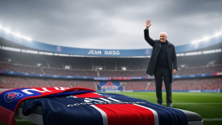 Hommage à Jean-Louis Gasset : Le PSG Pleure un Grand Homme