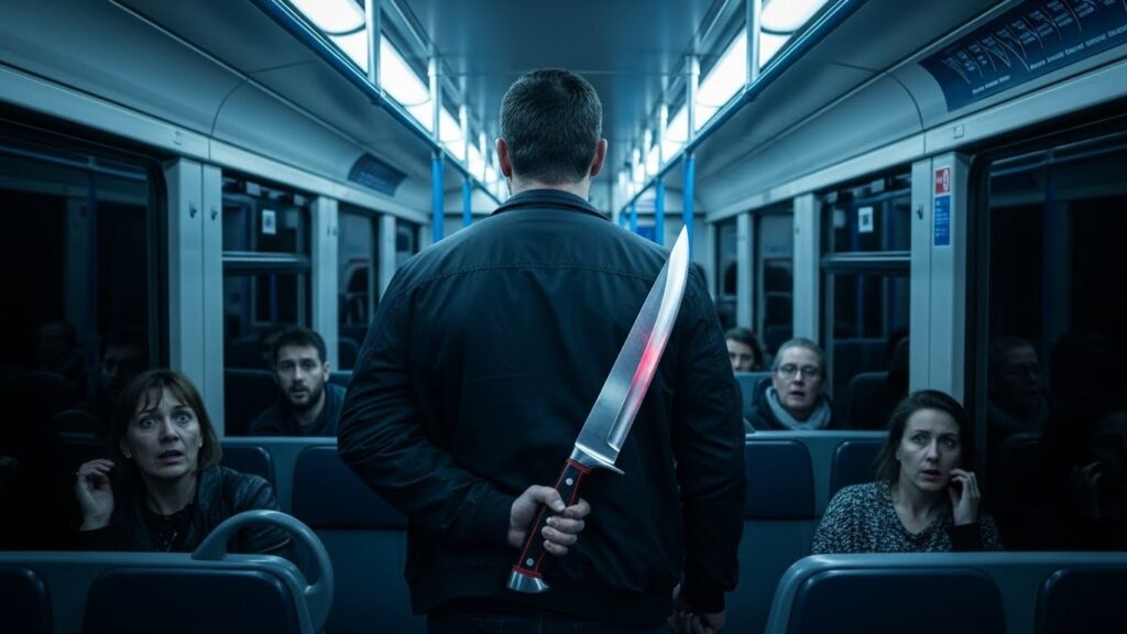 Homme Ivre Menace un Train avec un Couteau de 23 cm à Saint-Lô