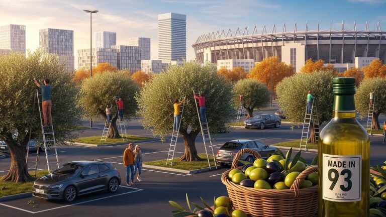 Huile d&rsquo;Olive Made in 93 : La Surprenante Aventure des Oliviers