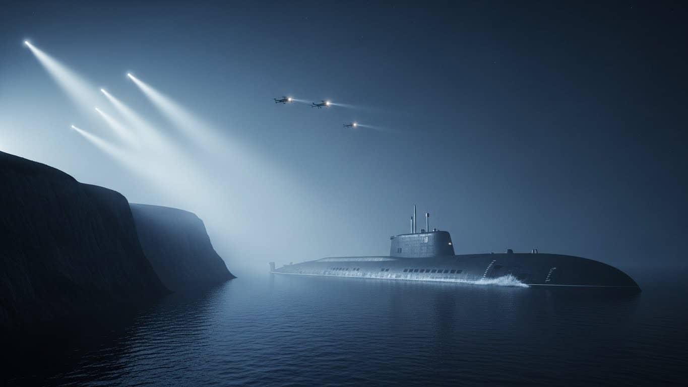 Drones au-dessus de la base ultra-secrète de l’Île Longue : que cache vraiment ce sanctuaire des sous-marins nucléaires français ? Découverte exclusive d’un lieu où la France garde sa force de frappe ultime.