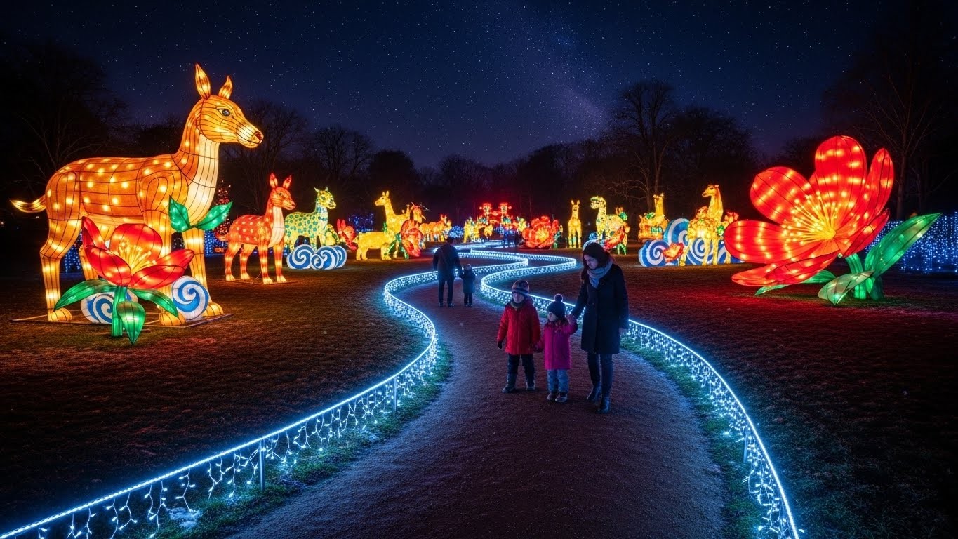 Découvrez les coulisses magiques des illuminations de Noël dans les parcs franciliens comme Thoiry ou le Jardin des Plantes. Origines, techniques, impact écologique... Tout ce que vous ignorez sur ces spectacles lumineux enchanteurs.