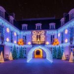 Illuminations Noël Chamalières : Un Immeuble Enchanté