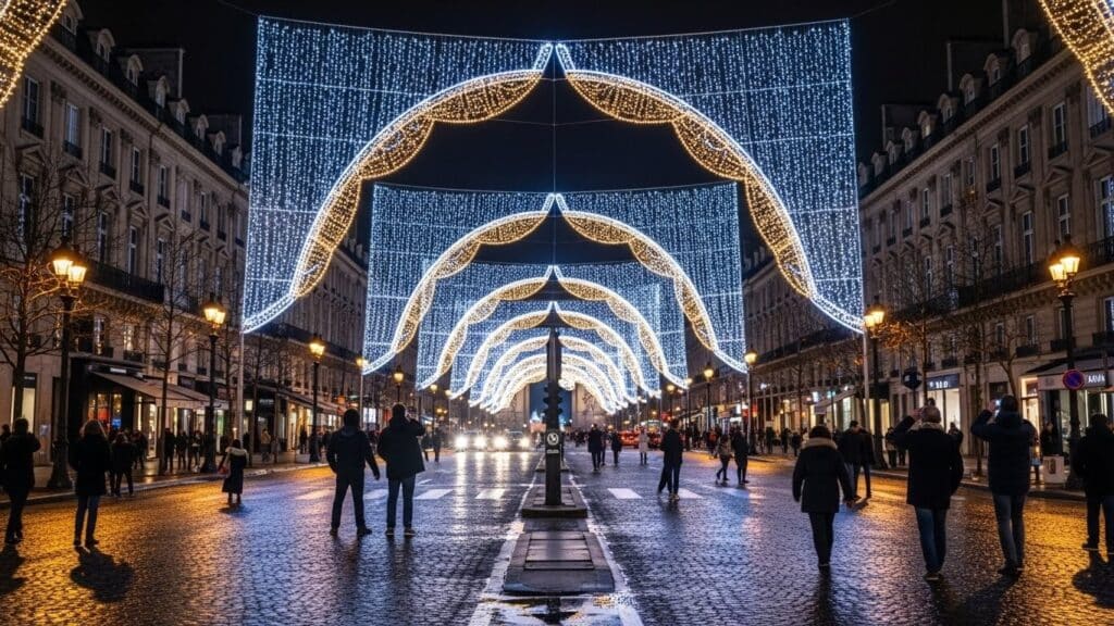 Illuminations Noël Paris : Grande-Armée Sort Enfin de l&rsquo;Ombre