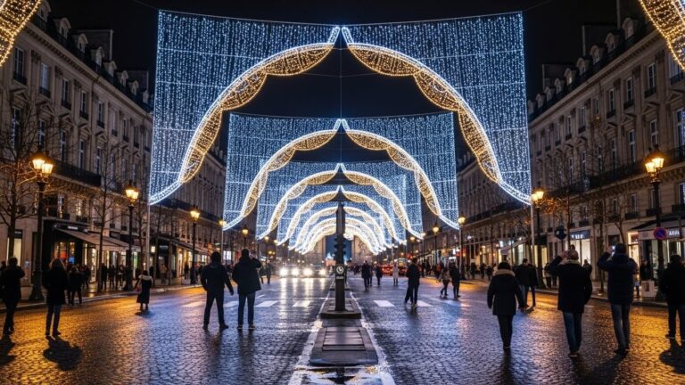 Illuminations Noël Paris : Grande-Armée Sort Enfin de l’Ombre