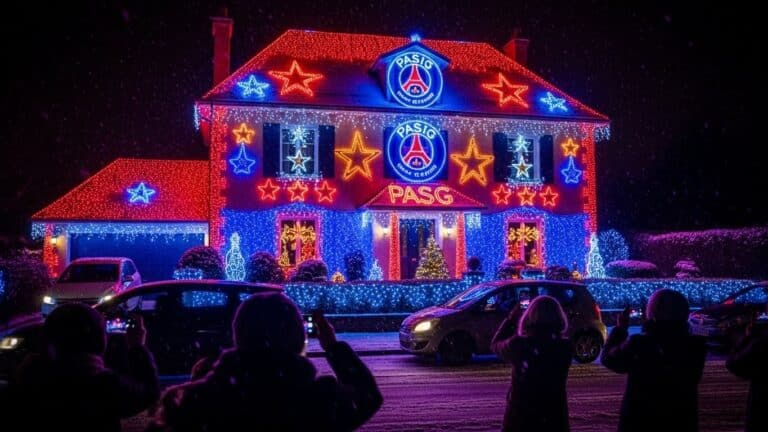 Illuminations Noël PSG : Une Maison Éblouissante à Arnouville