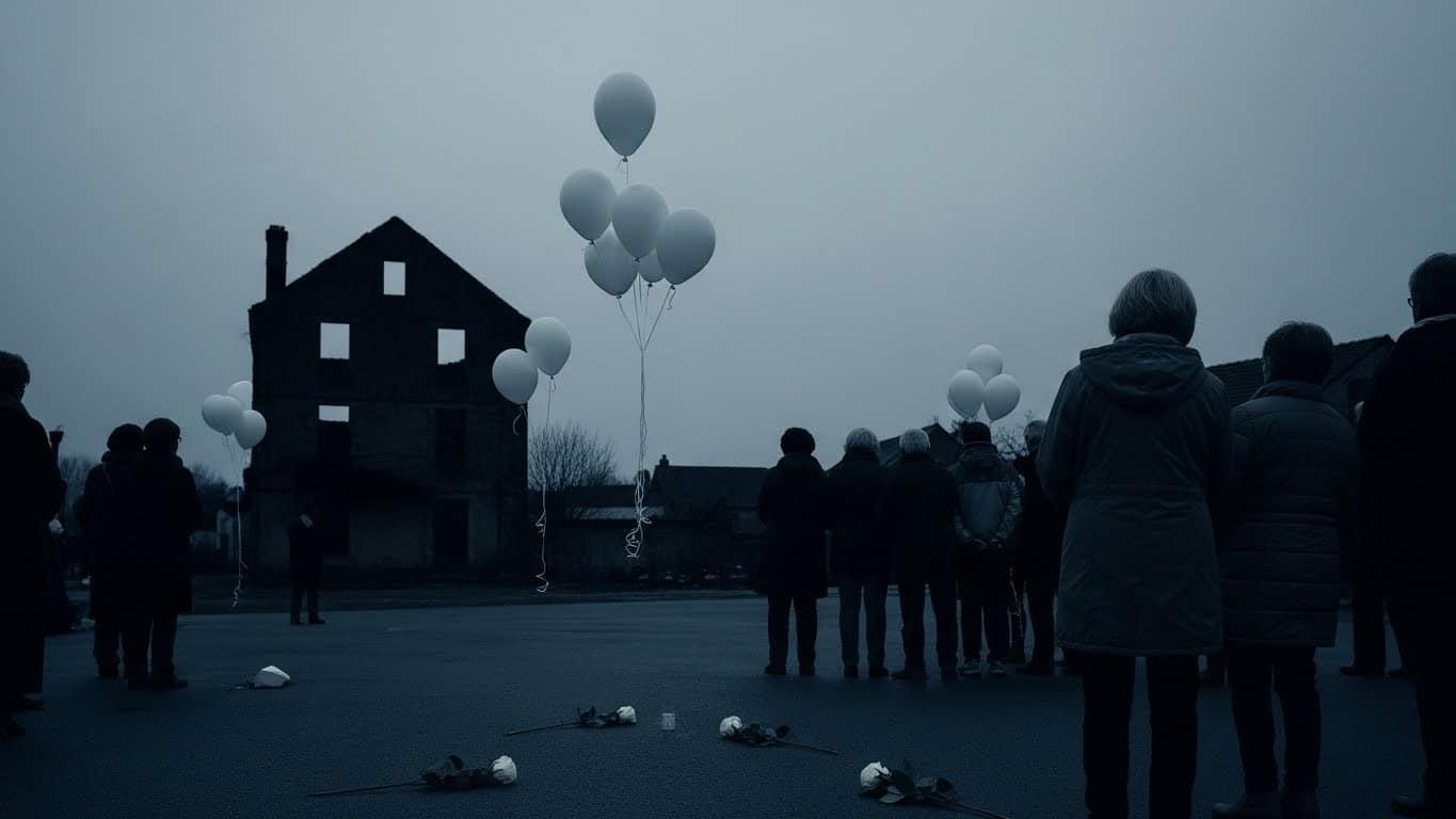 À Neuves-Maisons, 300 personnes rendent un hommage émouvant aux 5 victimes d’un incendie criminel. Entre douleur collective et piste d’un règlement de comptes, retour sur un drame qui bouleverse une petite ville.