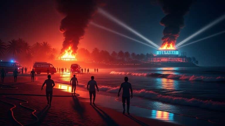 Incendie Goa : 25 Morts dans une Discothèque, Drame à Arpora