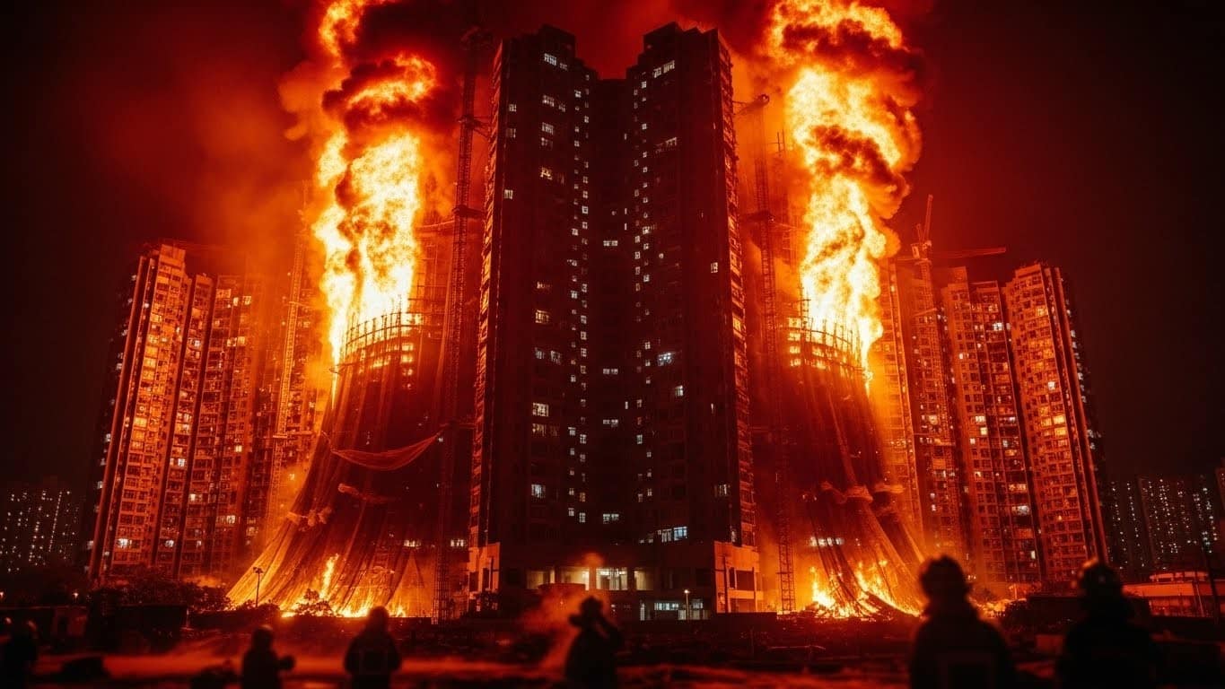 Découvrez les dessous choquants de l’incendie géant à Hongkong qui a fait plus de 151 morts. Filets de chantier non ignifugés, enquêtes en cours… Une catastrophe qui pose de vraies questions sur la sécurité.