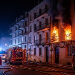 Incendie Nemours : Décorations Noël en Feu, 39 Évacués
