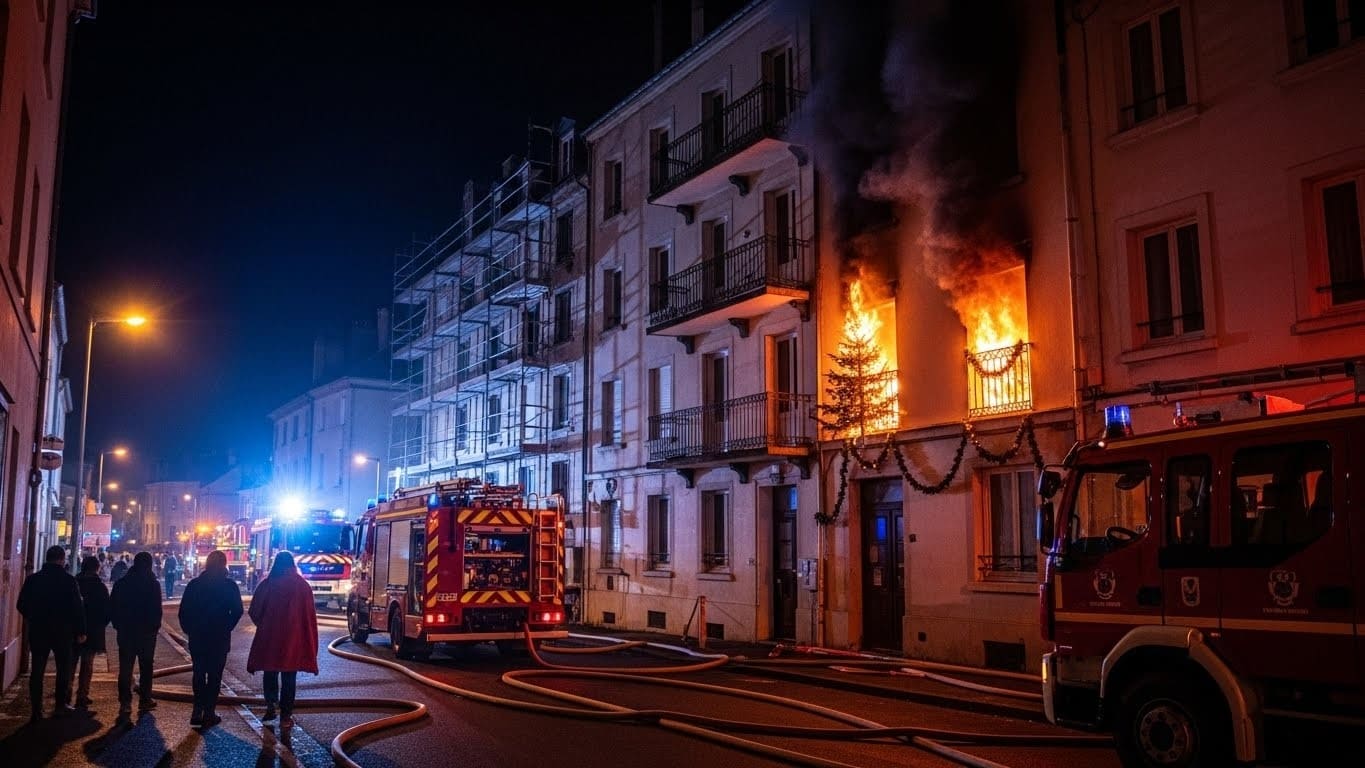 À Nemours, une simple bougie a embrasé des décorations de Noël et forcé l'évacuation de 39 personnes. Découvrez le récit complet de cet incendie impressionnant et nos conseils pour éviter le drame chez vous.