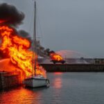 Incendie Port Chantereyne Cherbourg : Enquête Ouverte