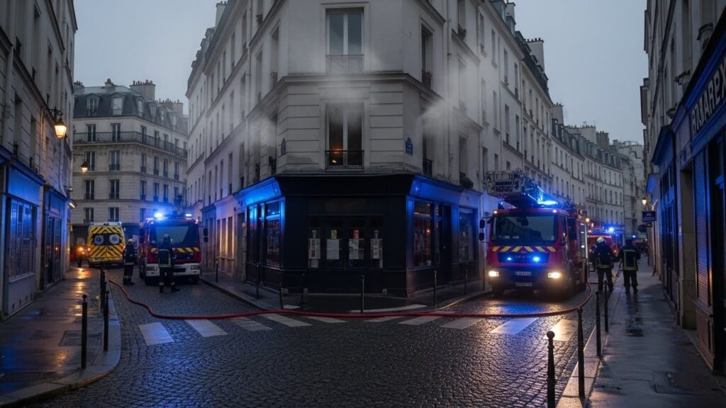 Incendie Rue du Simplon à Paris : 4 Hospitalisés et Garde à Vue