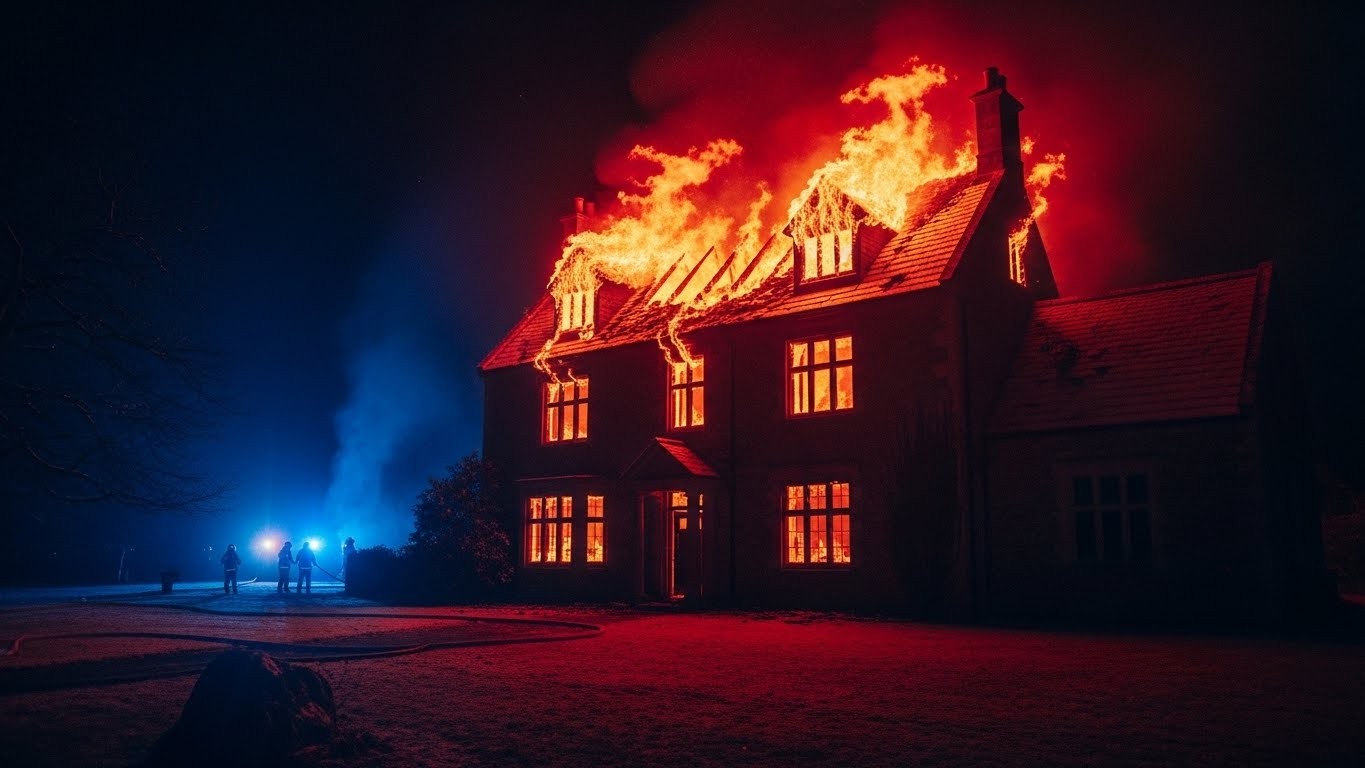 Découvrez le drame inimaginable qui a frappé une famille britannique le lendemain de Noël. Une mère et ses deux jeunes enfants périssent dans un incendie dévastateur, malgré les efforts héroïques du père.