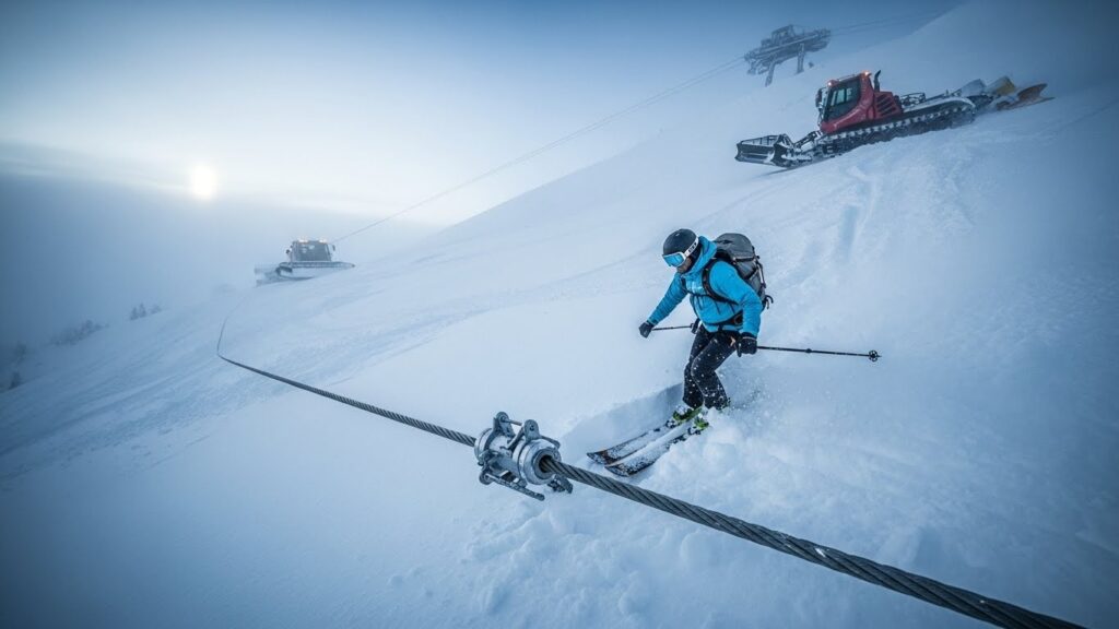 Incident Choc à Val Thorens : Skieur Sous Câble Dameuse