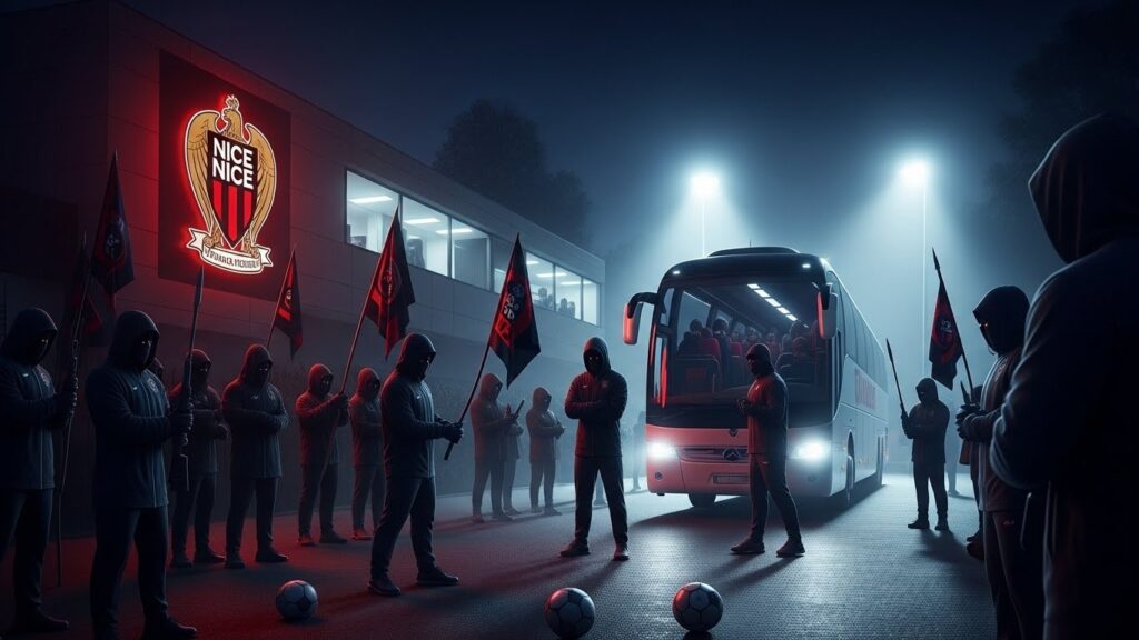 Incidents OGC Nice : Joueurs Agressés par Supporters, la Crise Explose
