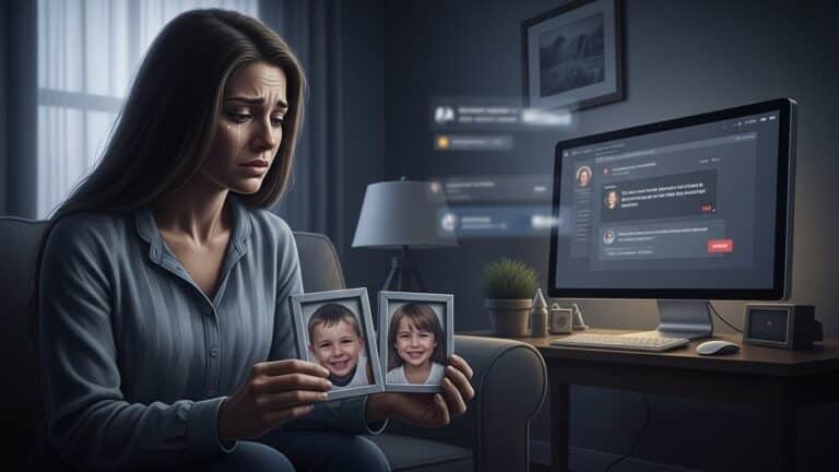 Influenceuse du Deuil : Deux Filles Perdues et Vague de Soupçons