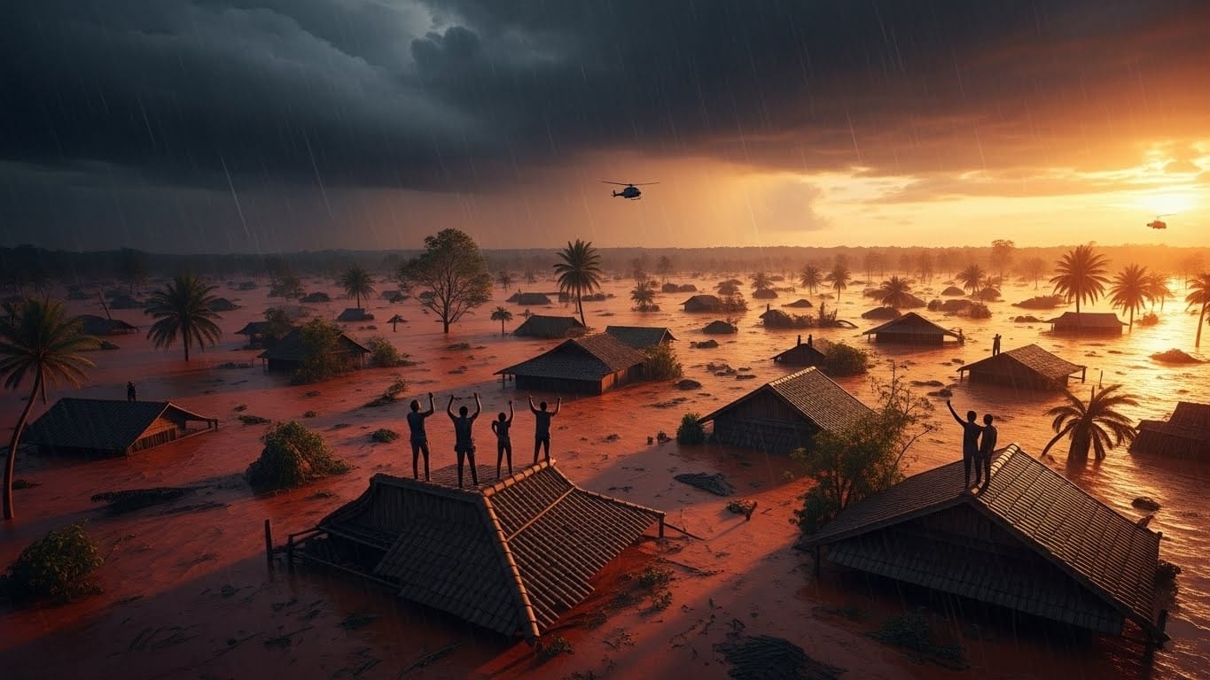 Plus de 1000 morts au Sri Lanka, en Indonésie et en Thaïlande : des inondations historiques ravagent l’Asie du Sud-Est. Images choc, bilans terrifiants et rôle du climat… tout ce qu’il faut savoir.