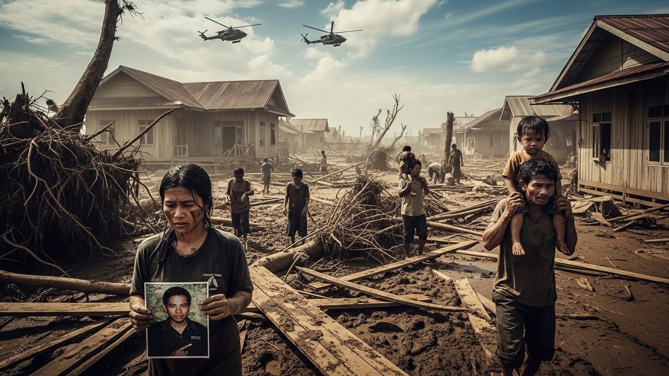 Catastrophe historique à Sumatra : 631 morts, 472 disparus, plus d’un million d’évacués. Derrière les chiffres, une réalité bouleversante et des questions sur le climat qui nous concernent tous.