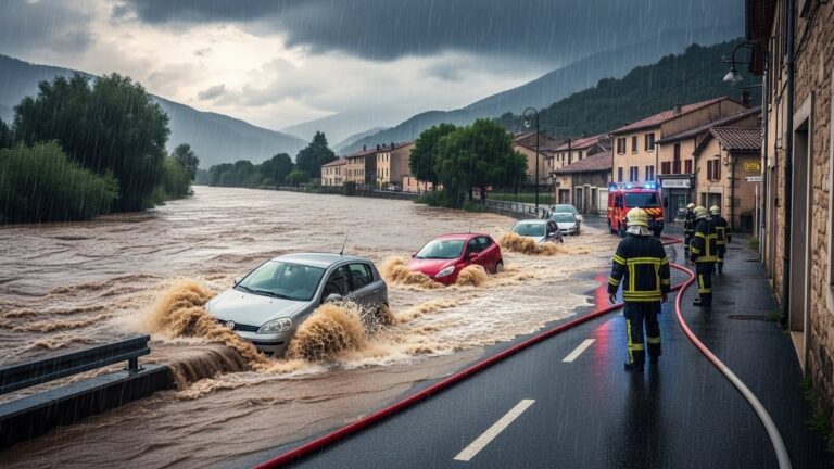 Inondations Pyrénées-Orientales : Voitures Emportées
