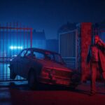 Ivre, Il Percute le Portail de la Gendarmerie