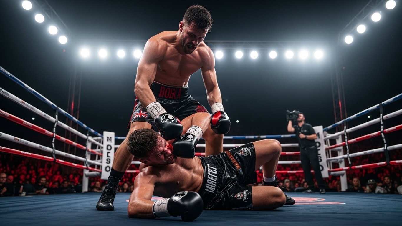 Découvrez les images choc de la double fracture de la mâchoire de Jake Paul après son KO face à Anthony Joshua. Humour, réactions et avenir du YouTubeur-boxeur analysés en détail.