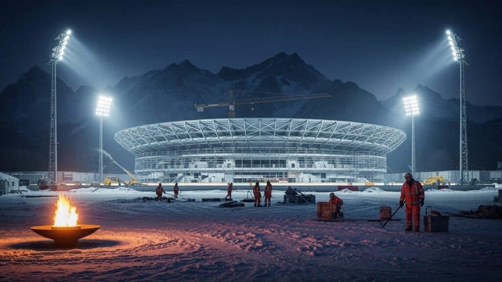 JO Hiver 2026 Milan-Cortina : Retards et Pression à 60 Jours du Début