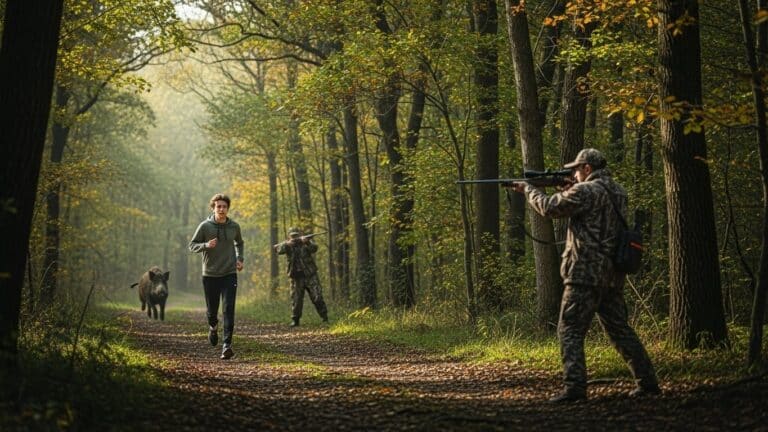 Joggeur Confondu avec Sanglier : Plainte pour Violence
