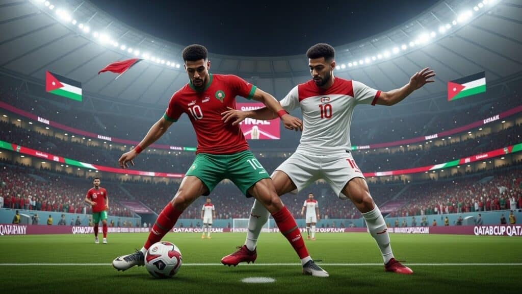 Jordanie – Maroc : Heure et Chaîne TV de la Finale Coupe Arabe