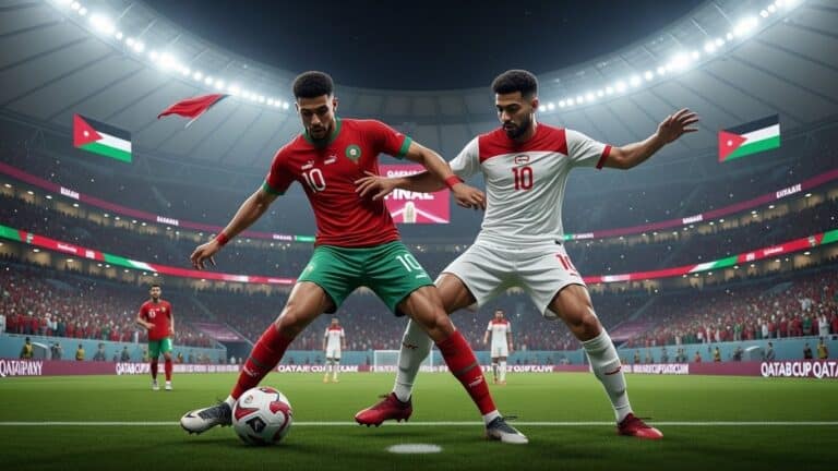 Jordanie – Maroc : Heure et Chaîne TV de la Finale Coupe Arabe