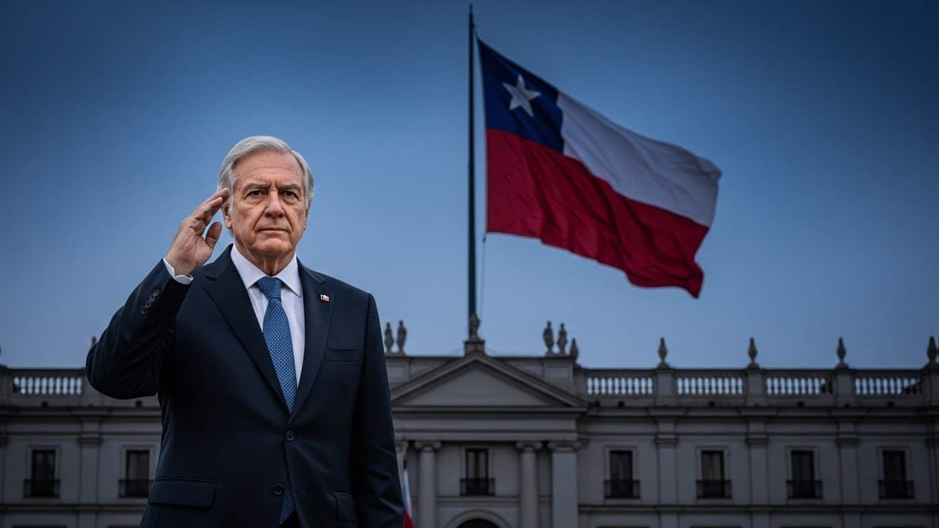 Découvrez le portrait de José Antonio Kast, nouveau président du Chili élu en 2025. Extrême droite, admirateur de Pinochet, positions radicales : qui est vraiment cet homme qui promet ordre et sécurité ?