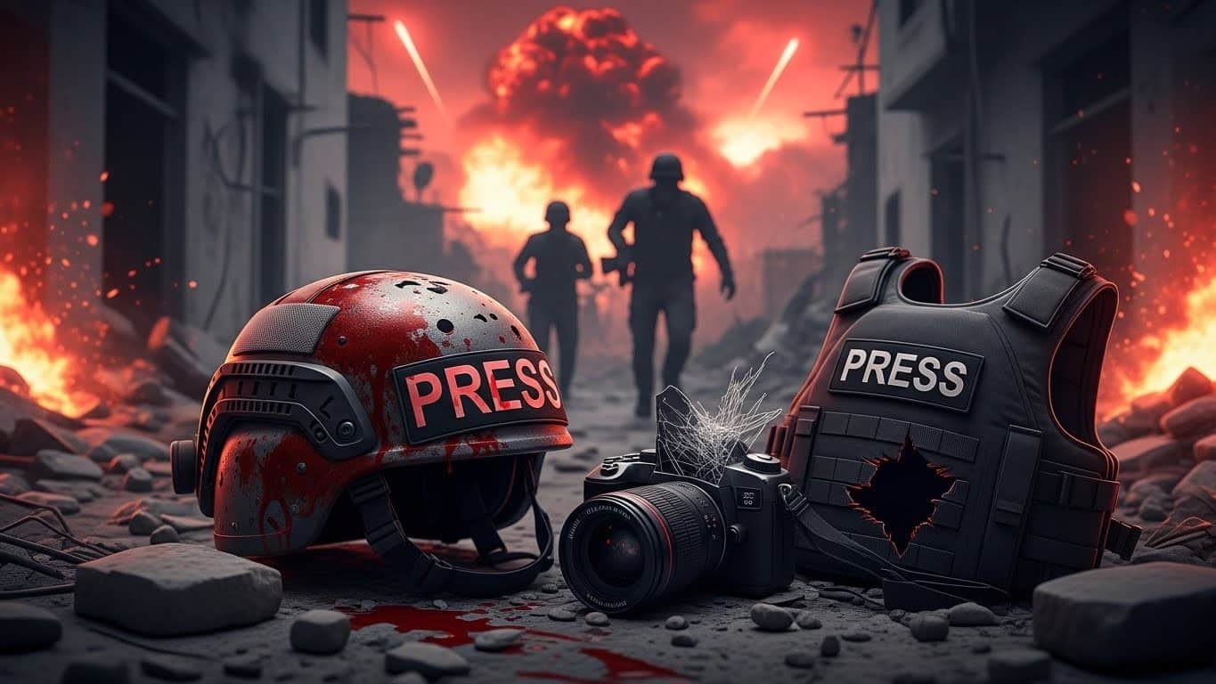 67 journalistes assassinés en 2025, dont près de la moitié à Gaza. Un bilan accablant qui interroge la protection des reporters en zone de guerre et l’impunité qui règne. Décryptage complet.