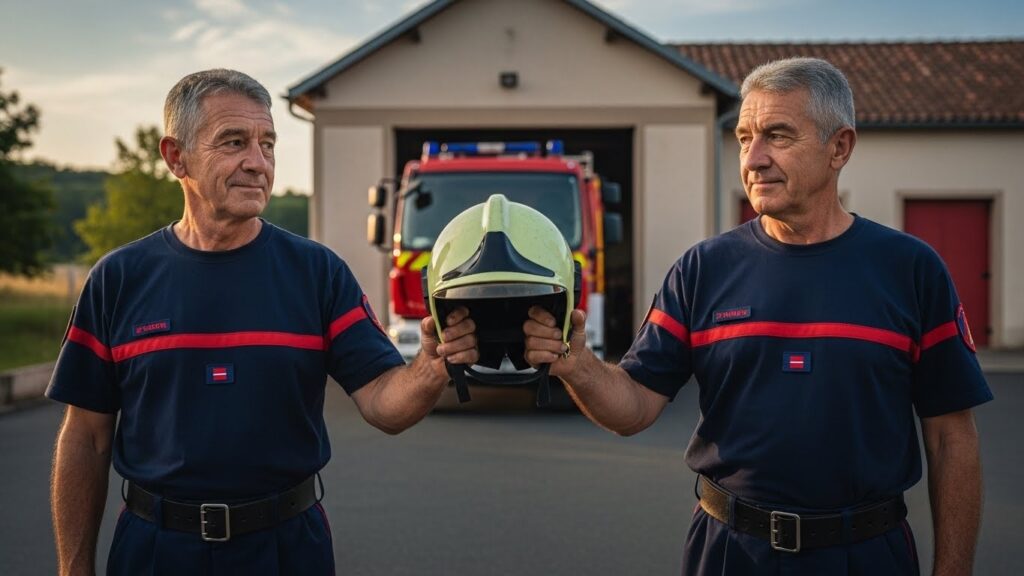 Jumeaux Pompiers Volontaires : 40 Ans d&rsquo;Engagement et Retraite
