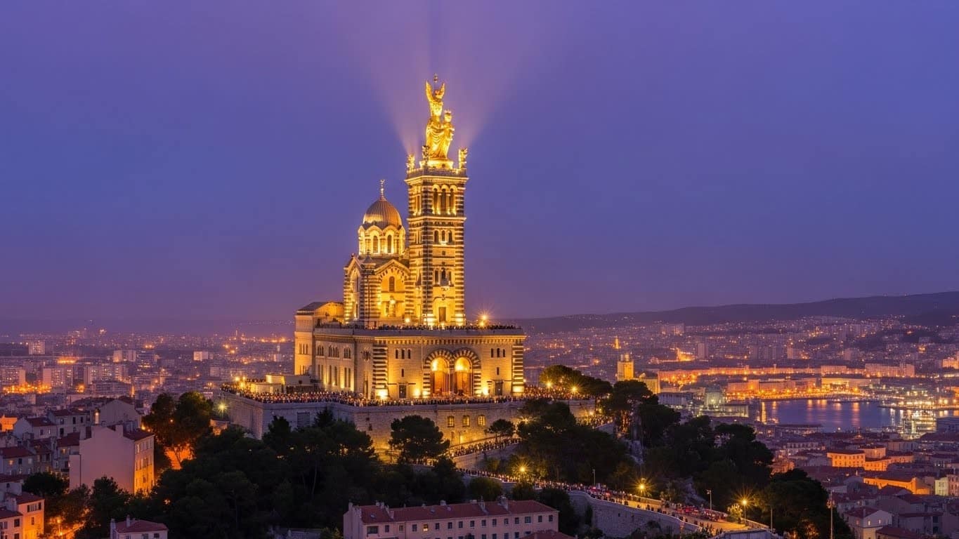 Découvrez comment des milliers de Marseillais ont célébré le retour éclatant retour de la Bonne Mère, restaurée avec 30 000 feuilles d’or. Un spectacle inoubliable qui unit toute une ville !