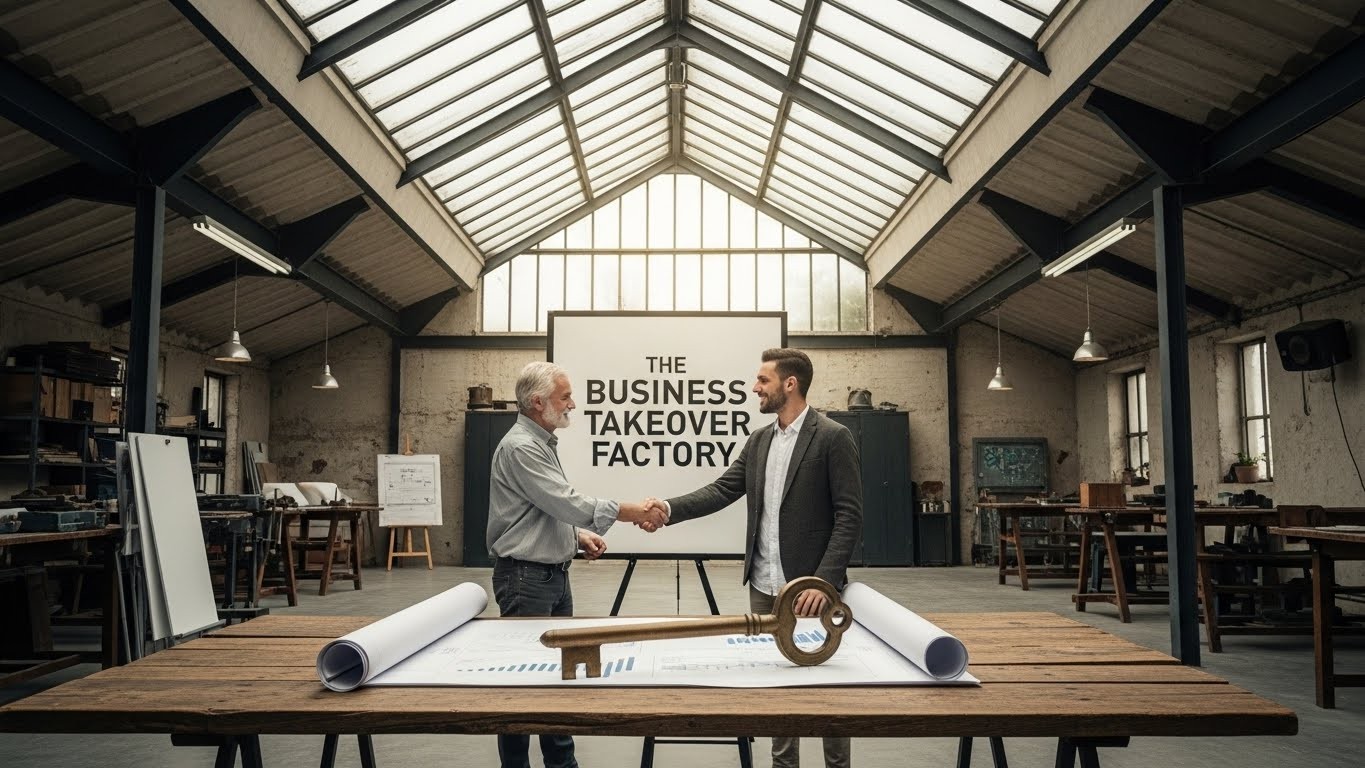 Découvrez La Fabrique du Reprenariat, ce nouvel espace parisien dédié à la transmission d’entreprises. Un lieu unique pour accompagner repreneurs et cédants face à l’urgence : 370 000 sociétés à sauver d’ici 2030 !