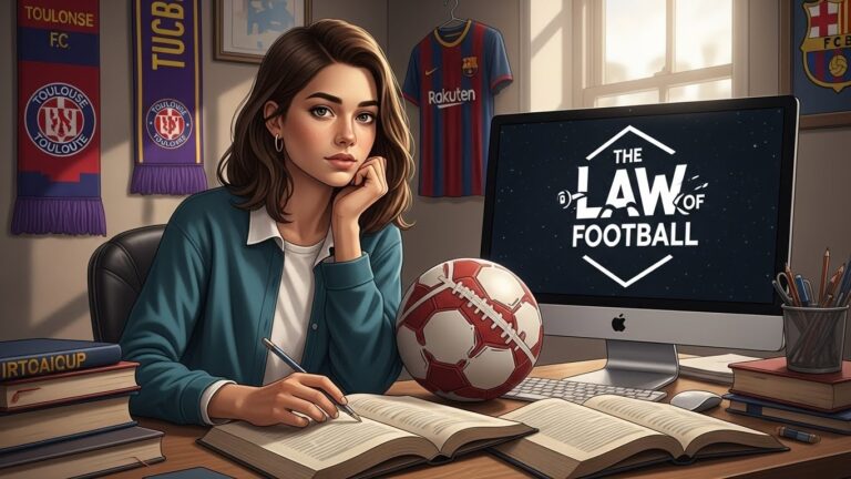 La Loi du Foot : Une Étudiante Toulouse Fusionne Droit et Passion Football